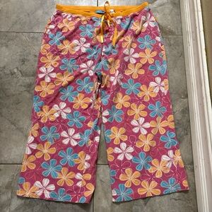 Mudd Kids Pajama Bottoms - Pink, Blue, Yellow Floral